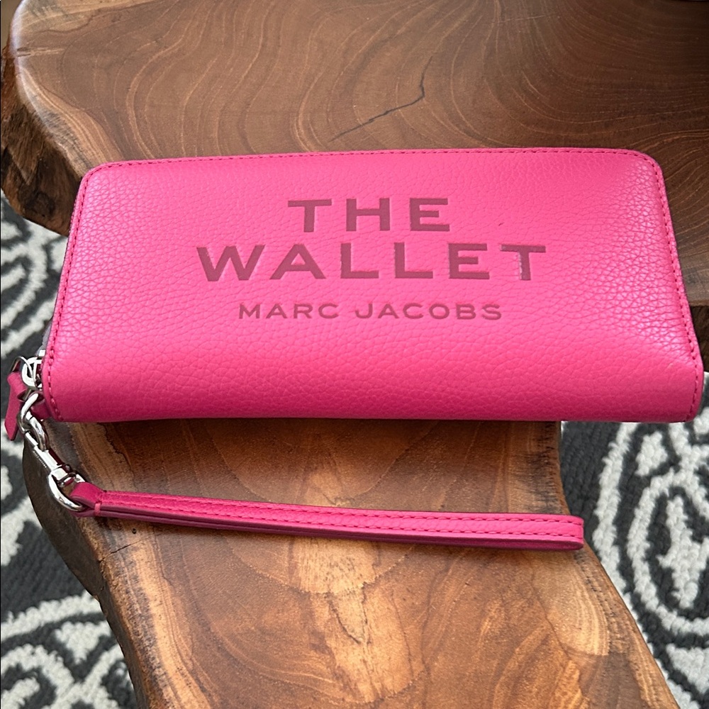 Marc Jacobs Vibrant Pink Wallet